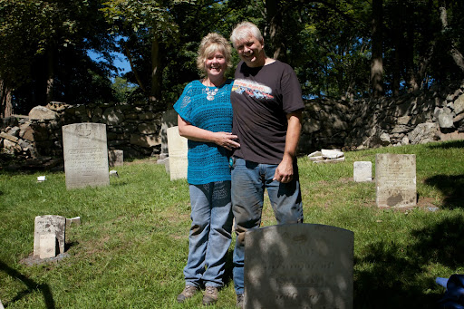 This is Lisa and Will Cornell, who attended a Gravestone Preservation training program taught by Jonathan Appell, who is well-respected in the field of gravestone and masonry conservation and restoration.