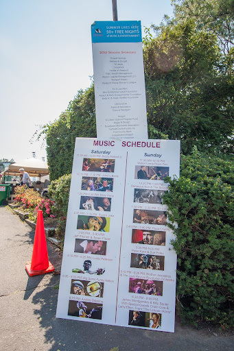 The festival had two full days of musical acts. What a great lineup!