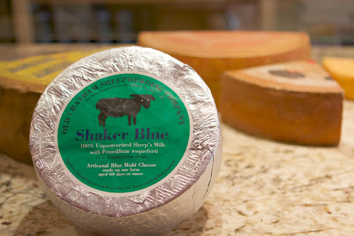 The Old Chatham Sheepherding Company, located in Chatham, New York, produces a variety of handcrafted artisan cheeses and yogurts from sheep's milk.