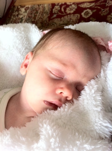 Vivian Iris, born January 12 during a blizzard!