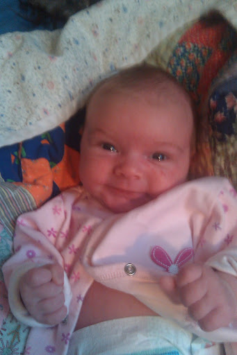Harper, 5 weeks old