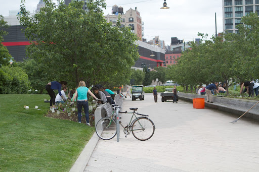 The park has so much to offer for city dwellers looking for recreation. You can see all of the options here:
http://www.hudsonriverpark.org/explore-the-park/sports-recreation.