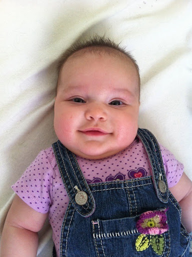 Frances Adeline, 3 months
