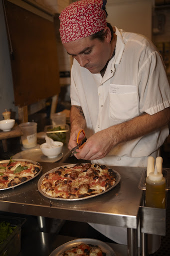 The chef busy at work