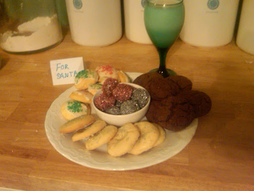 John Roberts from Warren, MI baked rum balls, angelettis, lemon wreath cookies and Mexican hot chocolate cookies, all of which are recipes from my website.