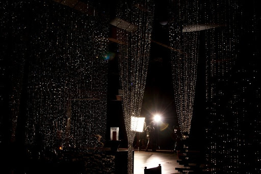 Behind the set of Master Chef India. I took this when I visited Vikas in October of 2011, right before the show premiered.