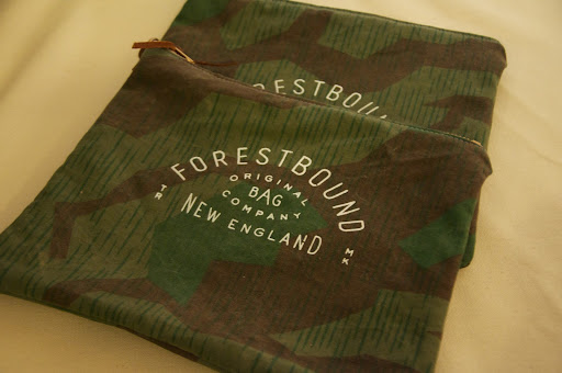 Military prints & salvaged historical prints are her favorite finds and most often become the signature marks of her company's goods.