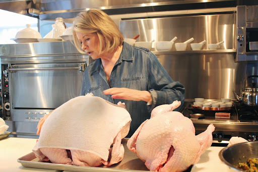 The other turkeys were roasted draped with cheesecloth and basted with butter and white wine. Also fantastic! http://www.marthastewart.com/274491/how-to-roast-a-turkey/@center/276949/everything-thanksgiving#192575