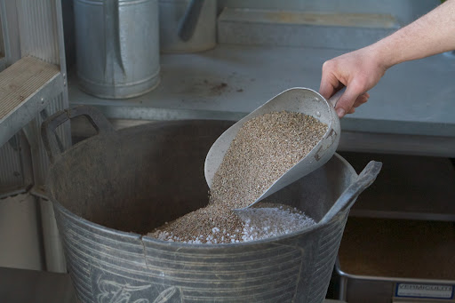 And vermiculite - Vermiculite has the excellent property of improving soil aeration while retaining the moisture and nutrients necessary to feed roots, cuttings, and seeds for faster growth. Like perlite, vermiculite helps promote faster root growth, and gives quick anchorage to young roots.