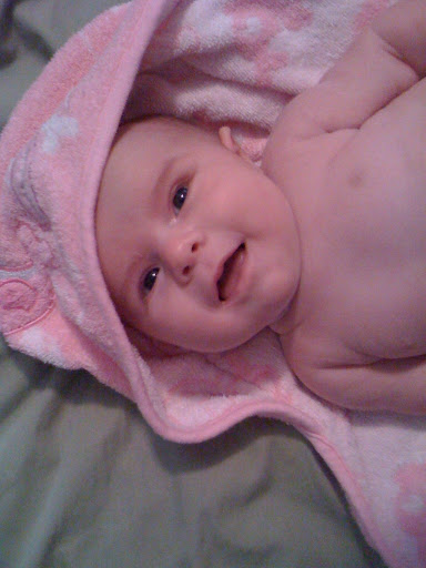 Sweet little Aubrey Marie - 7 weeks old