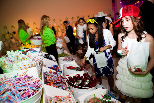 There was even a candy bar with all good old-fashioned candy in barn buckets and feed cubbies with paper bags for filling - Photo By Donna Newman http://donnanewman.com/