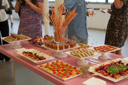 The party was catered by Pierre Schaedelin of PS Tailored Events. http://pstailoredevents.com/
