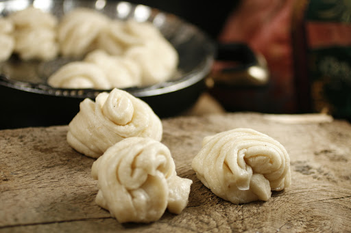 Another image from the upcoming Himalaya book - This is tingmo, a steamed Tibetan bread. This is another food I loved eating when I lived in North India.