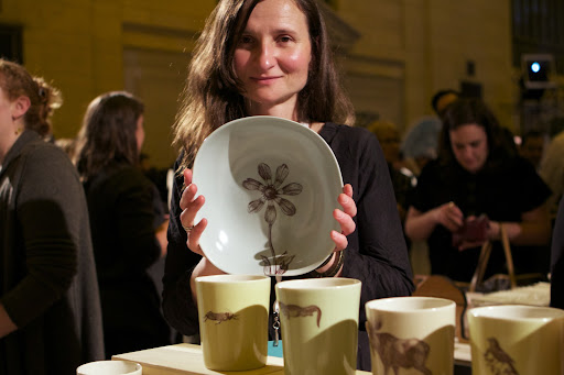Former MSLO employee Asya Palatova, of Gleena Ceramics, has gone on to create a collection of beautiful porcelain. http://gleena.com/