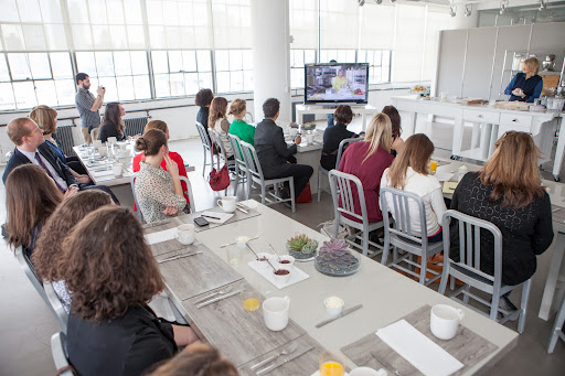 Guests had a sneak peek of the upcoming season of Martha Bakes and Martha Stewart's Cooking School.