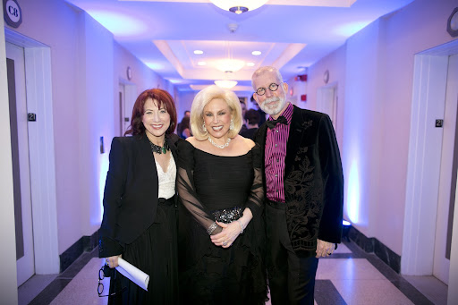 Event designers Marcy Blum, Harriette Rose Katz, and David Beahm Photo credit: Mel Barlow
