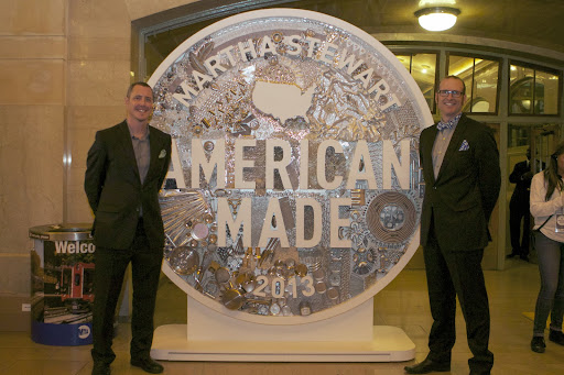 Stephen Fraser and Gart Davis, founders of Spoonflower, our honoree in the Tech category. Based in Durham, North Carolina, Spoonflower offers custom printed fabrics, wallpaper and gift wrap on their website. http://www.spoonflower.com/welcome