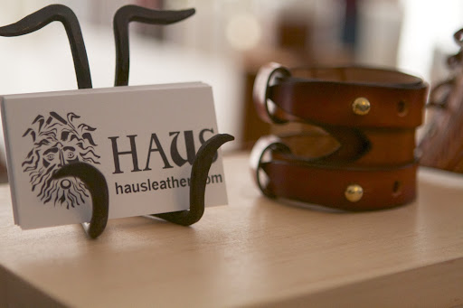 Haus Leather creates very handsome, quality leather bags, belts, and accessories. http://hausleather.com