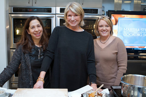 Posing with Lisa Wagner - SVP Video Executive Producer and Amy Wilkins - SVP Ad Sales and Marketing