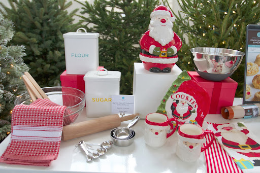 Our baking utensils and holiday cookie jar/mug are great additions to the kitchen for the season.