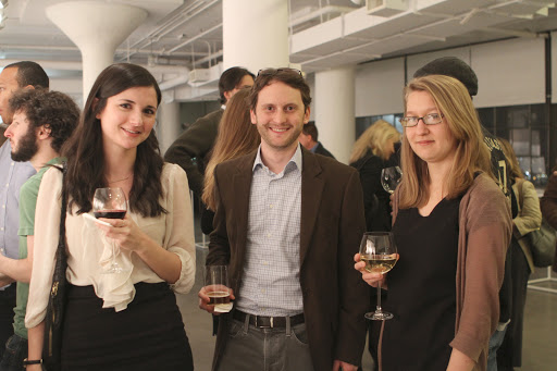 Margot Stamas - Dan's publicist, Mauricio Ardila - a producer for Dan Rather, and Bria Sandford - an editorial assistant at Penguin who worked on