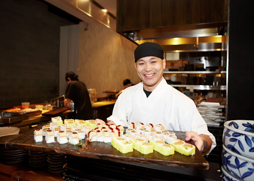 One of the wonderful EN Japanese Brasserie chefs Photo: Anna Ross