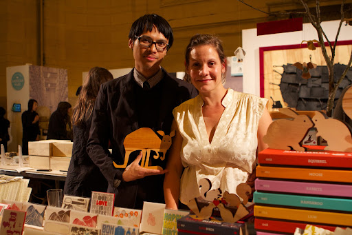 Jason Wong and Jordan Provost, the owner of Enormous Champion - a design studio based in Brooklyn, New York. http://enormouschampion.com/