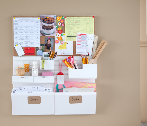 Don’t let kitchen clutter drive you up a wall. You need all the organization you can get in that space!