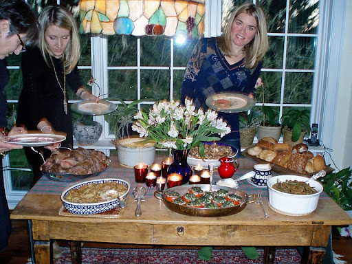 Stephanie Fitzhugh - The dinner feast