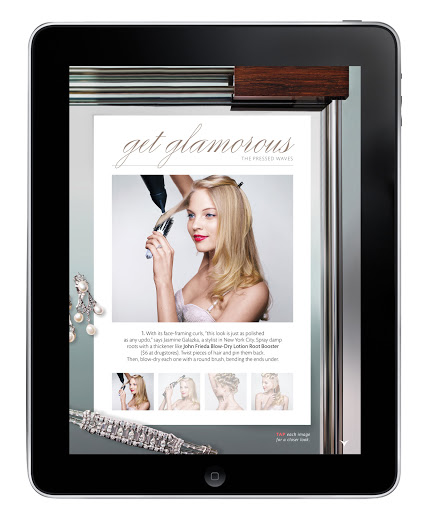 To help readers recreate each hairstyle, there are pictures of each step of the process that you can tap for a closer look.