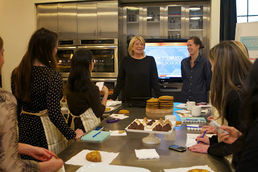 Jennifer Aaronson, VP Editorial Director of Food for Martha Stewart Living, dropped by to say hello.