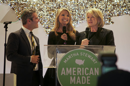 Christie, who is an avid gardener, joined us to present the award in the gardening category to Back to the Roots.