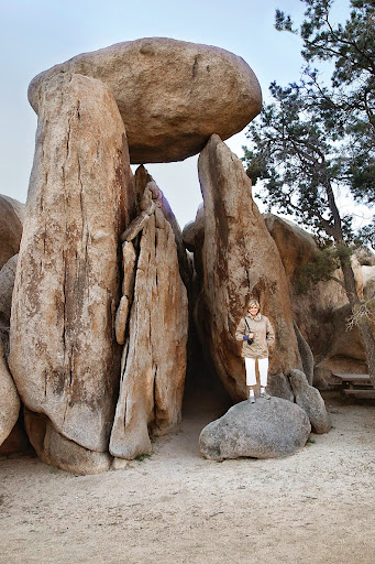 I love to walk, but when I discovered hiking, it took walking to a whole new level. Here I am enjoying a hike in Joshua Tree National Park in 2009.