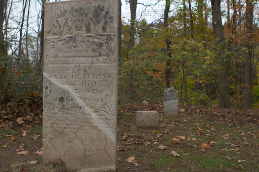 Many stones were broken and were epoxied back together before being repositioned to their rightful locations, according to the cemetery map.