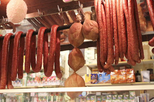 Stanley prepares little smoked hams twice a year at Christmas and Easter. He says that it's challenging to keep up with the demand. Better put your order in now, before it's too late!