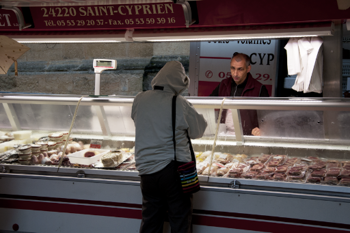This market offers the freshest meat and fish to the locals.