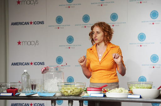 Sarah gave the audience some great tips. The crowning glory of fried chicken is its crisp, subtly spiced crust, and this recipe, which calls for the meat to be simply dredged in seasoned flour before pan-frying, will not disappoint.