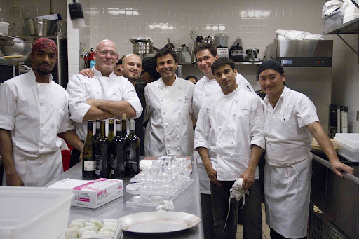 Chef Vikas and Ali and their team - All the food served at this elegant event was inspired by the various cuisines of the Himalayas.