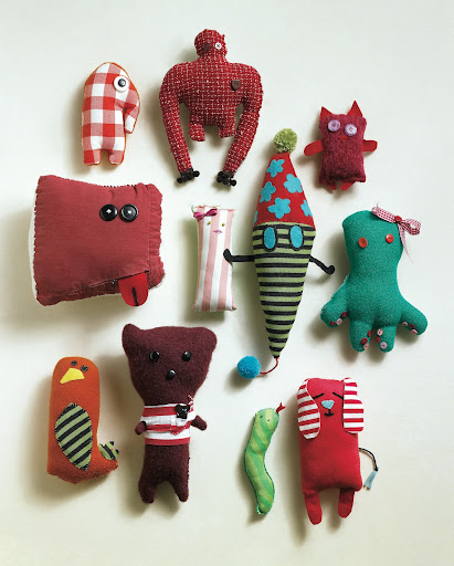 Stuffed Animals Group: Young crafters shouldn’t worry about perfection - these playful characters are meant to be one-of-a-kind.