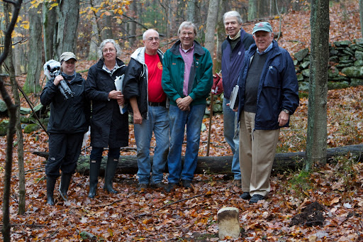 Some of that group - Betsy Perreten - my stable manager, Jenny Weisburger - President of FBBG, Ray Hinkley, Dick Schmidt - Vice President of FBBG, John Stockbridge - Town Historian of Bedford, and Gray Williams - Town Historian of New Castle
