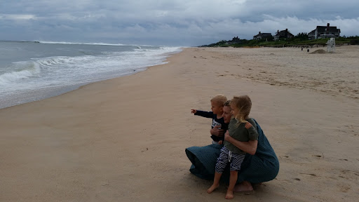 Looking out to sea at the big waves was a source of fascination and joy. The aftermath of a storm is always exciting.