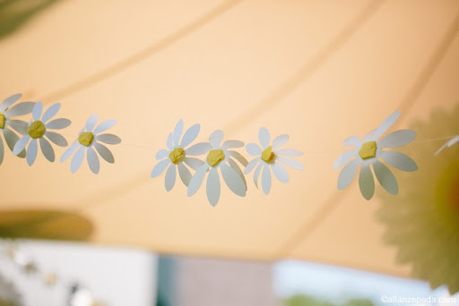 As well as daisy garlands