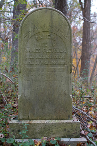 Ellen Fletcher, from the County of Galway Ireland, was 57 years old when she was buried here in 1879.