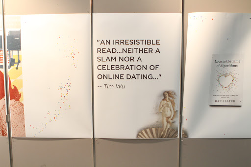 Our wonderful event planners, Heather Kirkland and Selcen Onsan, printed the jacket blurbs for