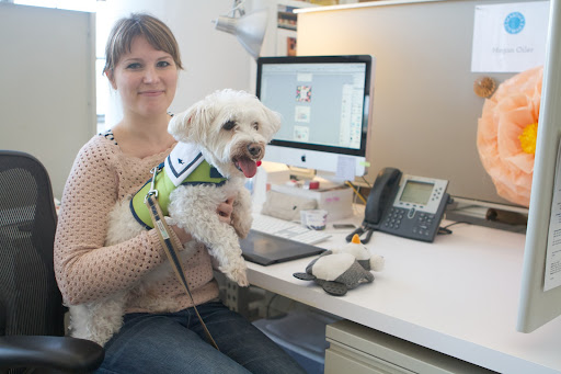 Megan Oiler and Brewer, wearing the Sailor Shirt Harness http://goo.gl/vEb7AO