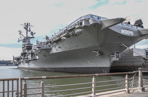 Just further north is the Intrepid Sea, Air, and Space Museum, where you can tour the new Space Shuttle Pavilion.