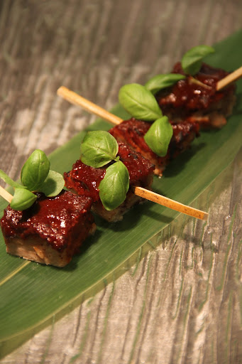 The tamarind glazed boneless spareribs were superb!
