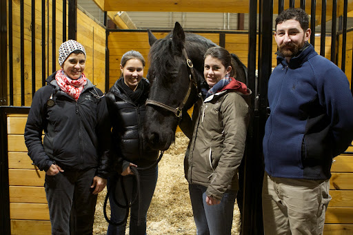 The procedure was a complete success! A very happy and relieved Rutger posing with his specialists - Elizabeth Kilgallon, Nicole Chiarullu, Laura Faulkner, and PJ Murphey.