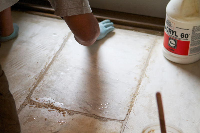 Repairing My Kitchen Floor - The Martha Stewart Blog